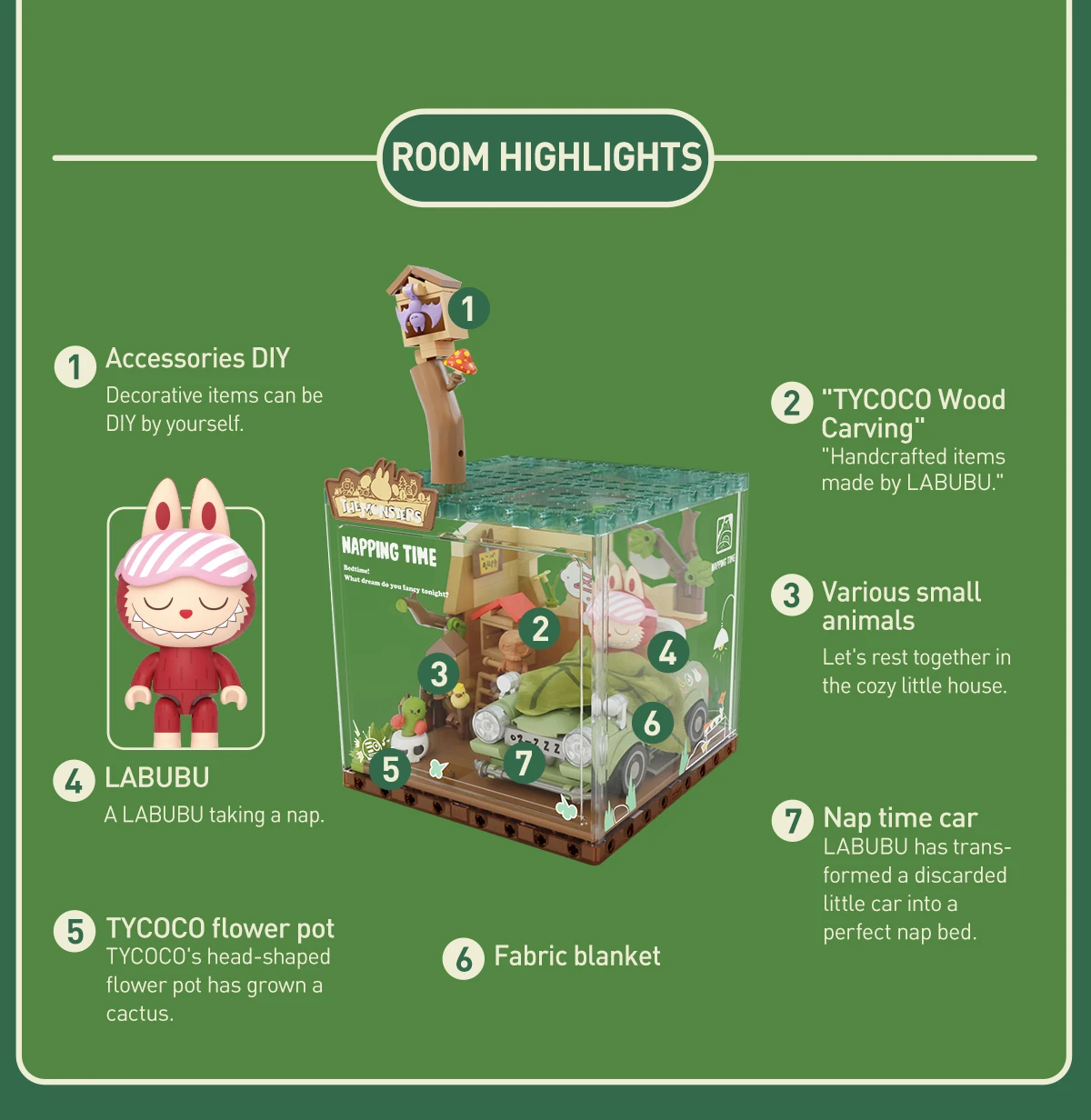 THE MONSTERS Forest Secret Base Series Blocks Part 2 - Image 17