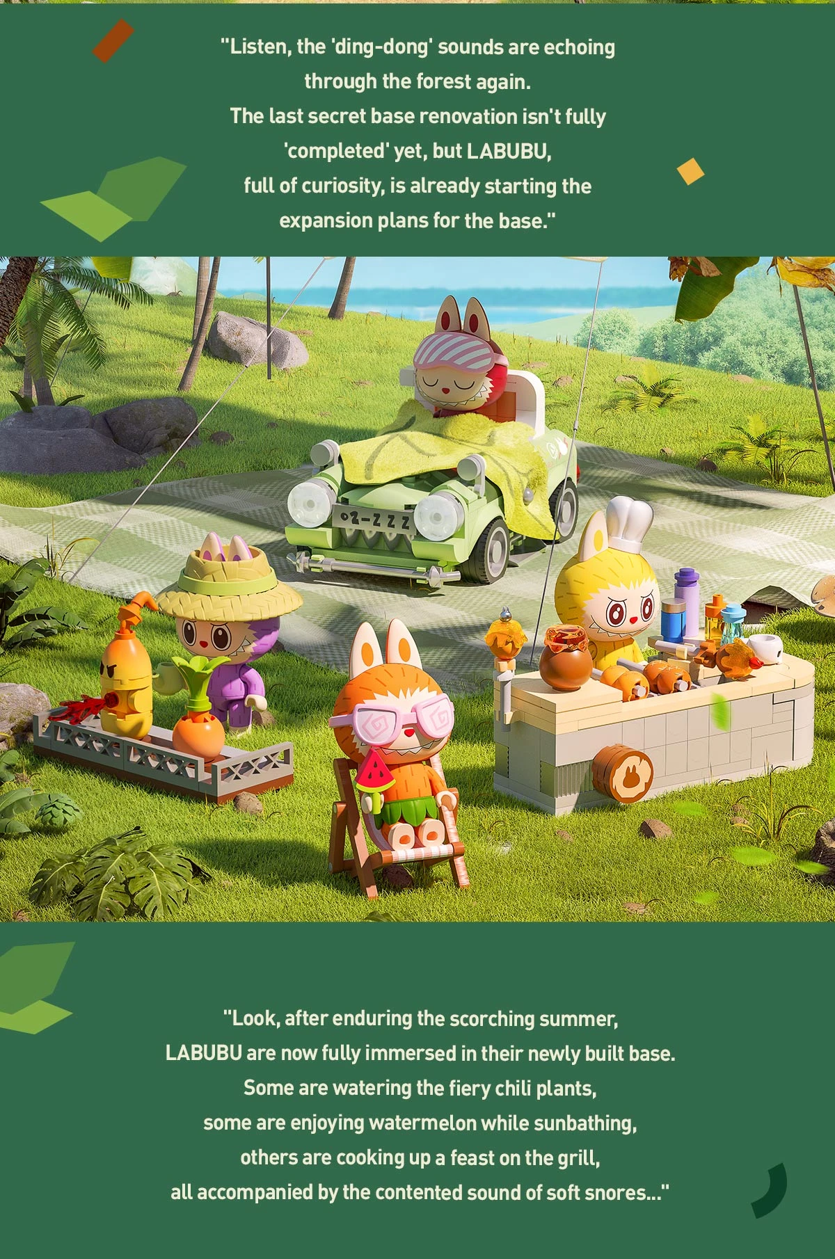 THE MONSTERS Forest Secret Base Series Blocks Part 2 - Image 12