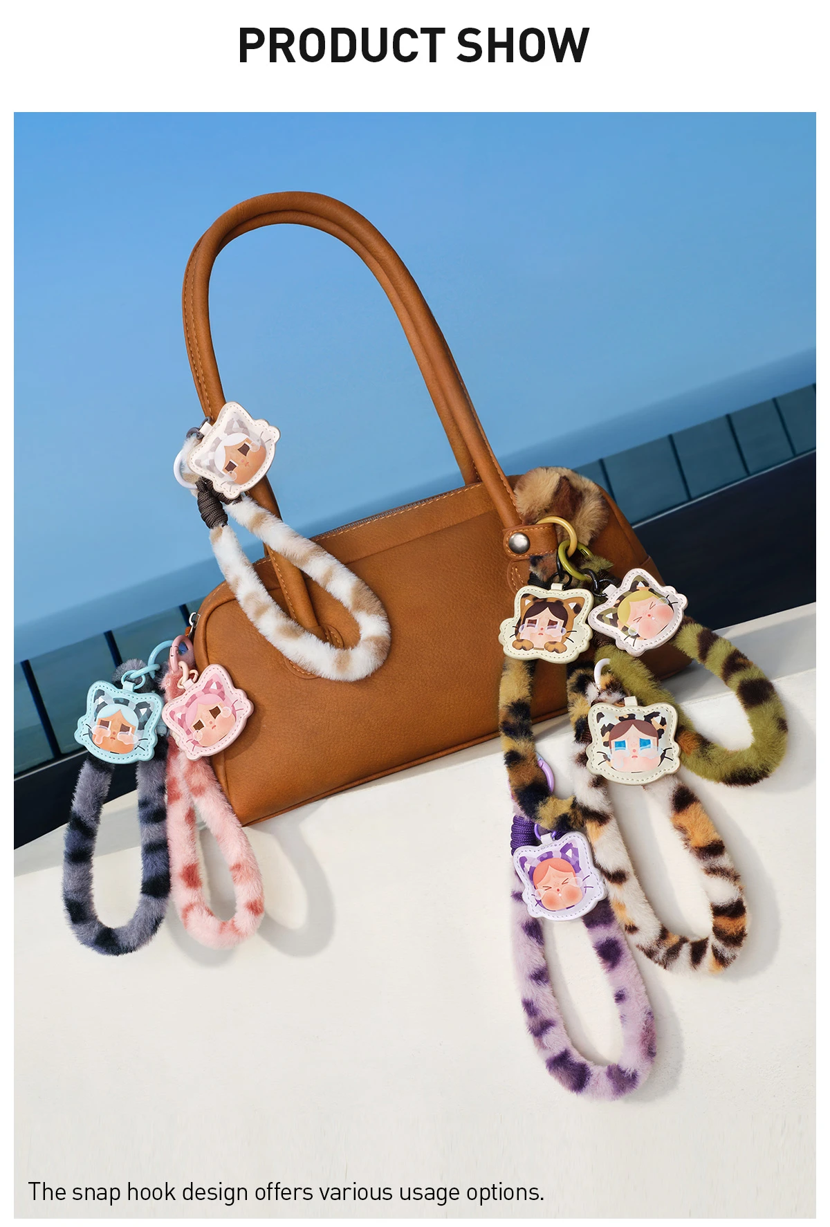 CRYBABY Wild But Cutie Series-Phone Charm Blind Box - Image 12