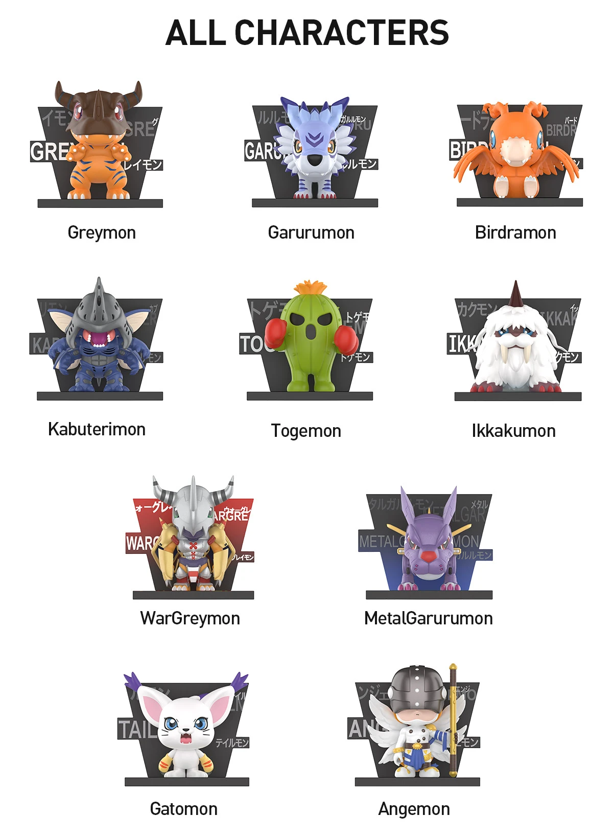 Digimon Adventure Fridge Magnet Series Figures - Image 12