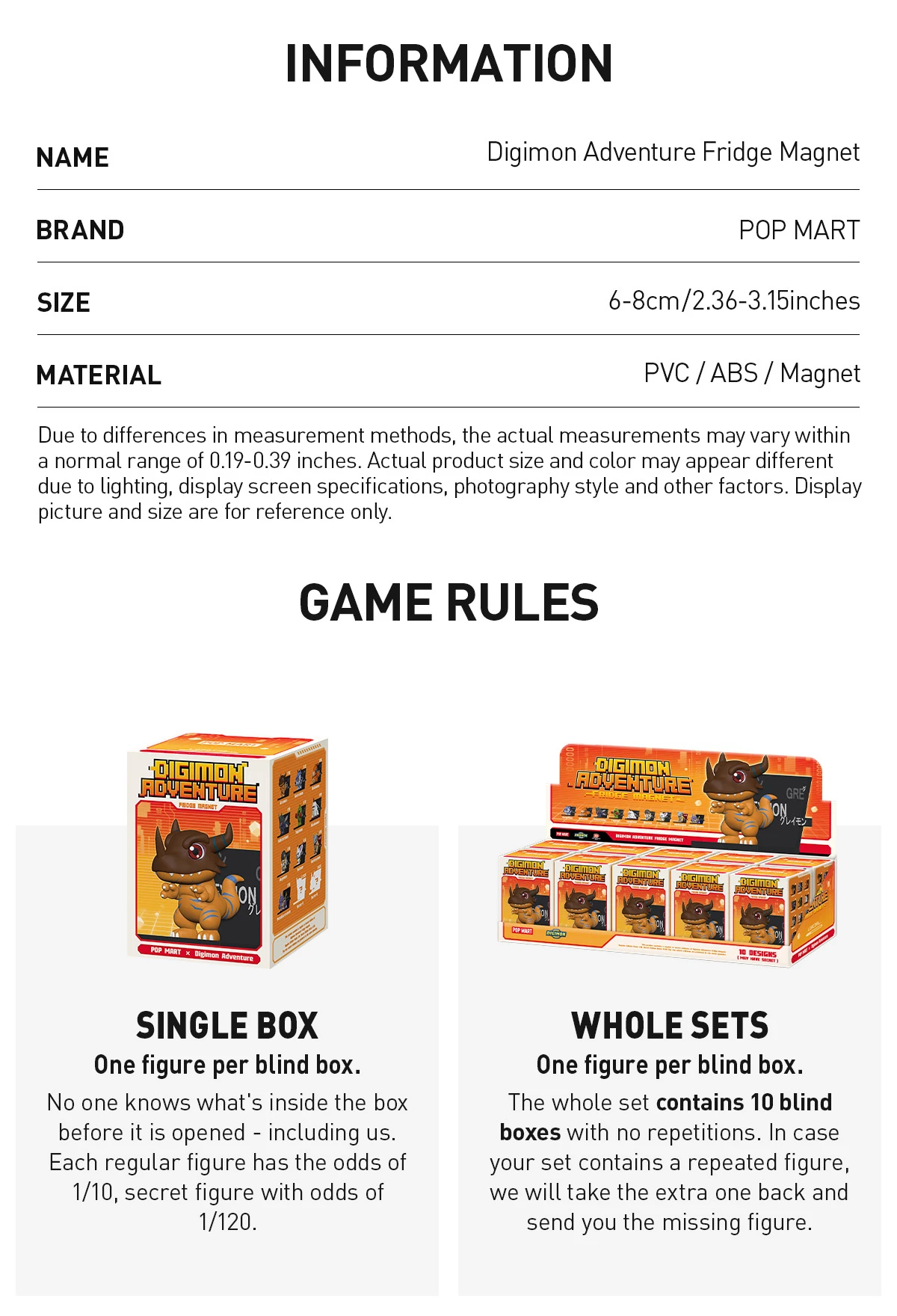 Digimon Adventure Fridge Magnet Series Figures - Image 14