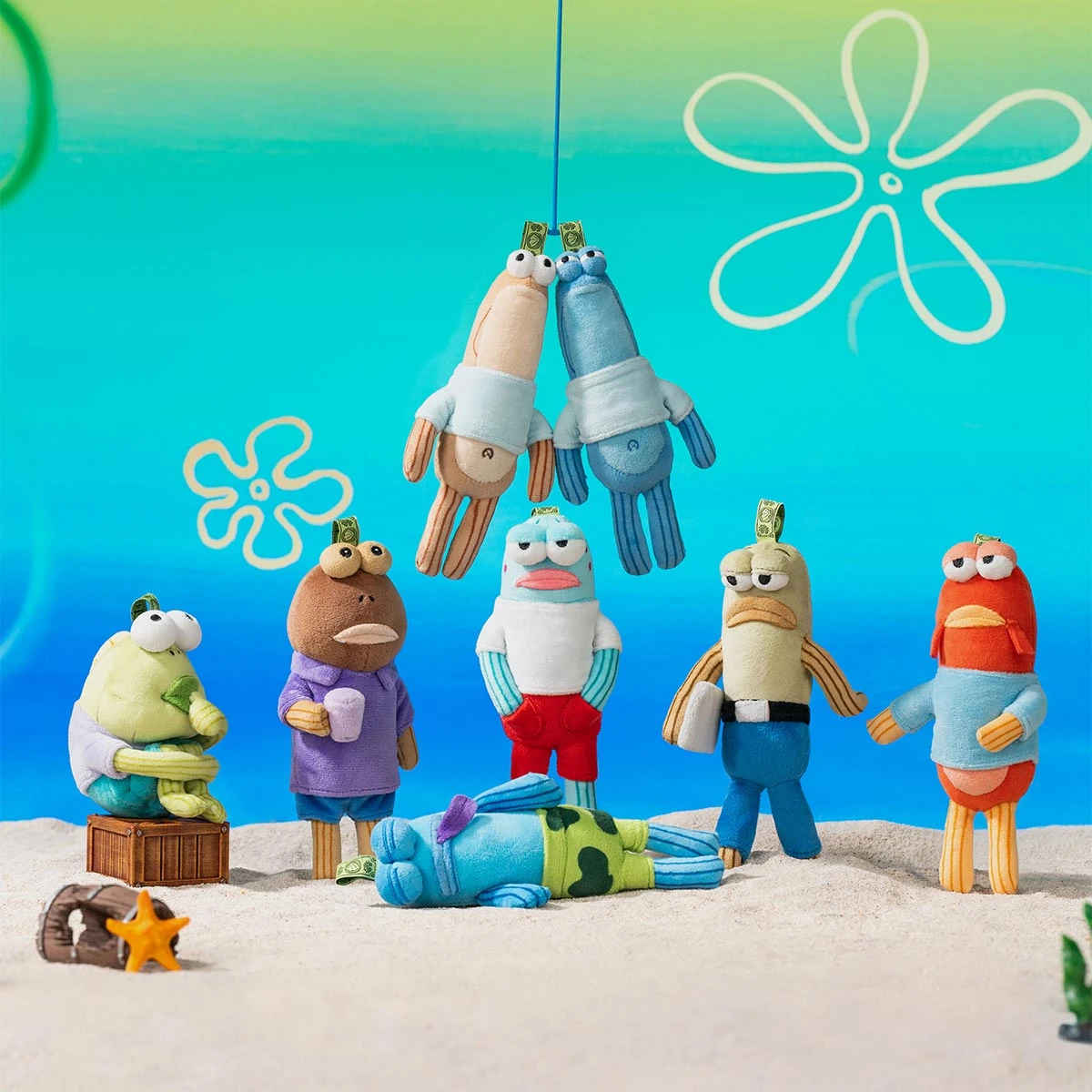 Bikini Bottom Buddies - Whimsical Plush - Image 6