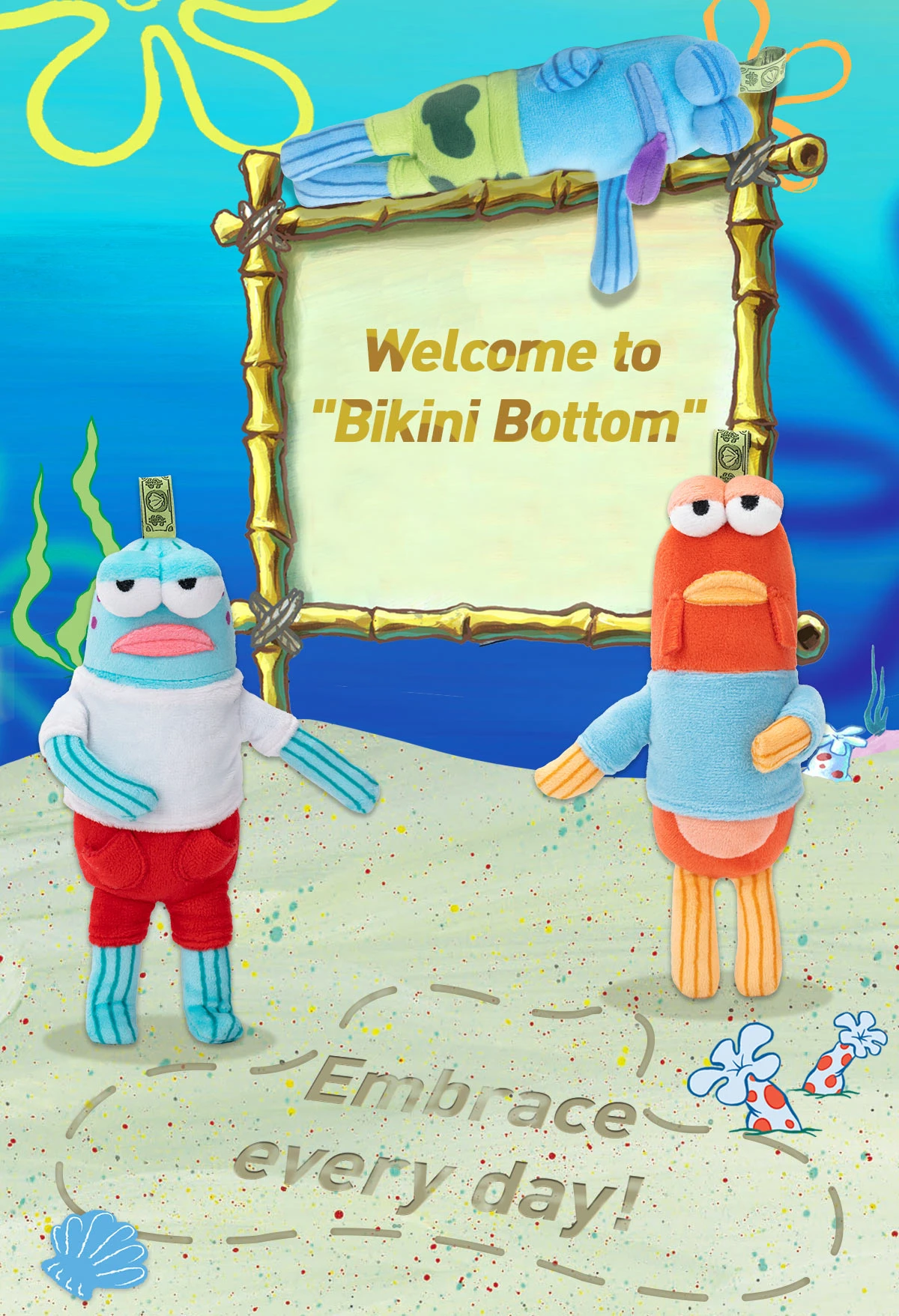 Bikini Bottom Buddies - Whimsical Plush - Image 11