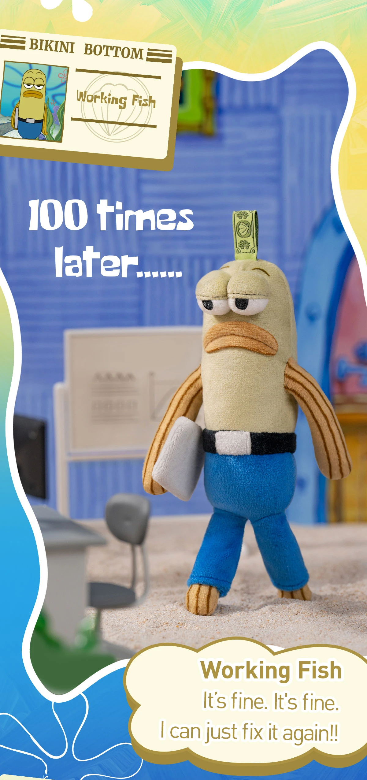 Bikini Bottom Buddies - Whimsical Plush - Image 15