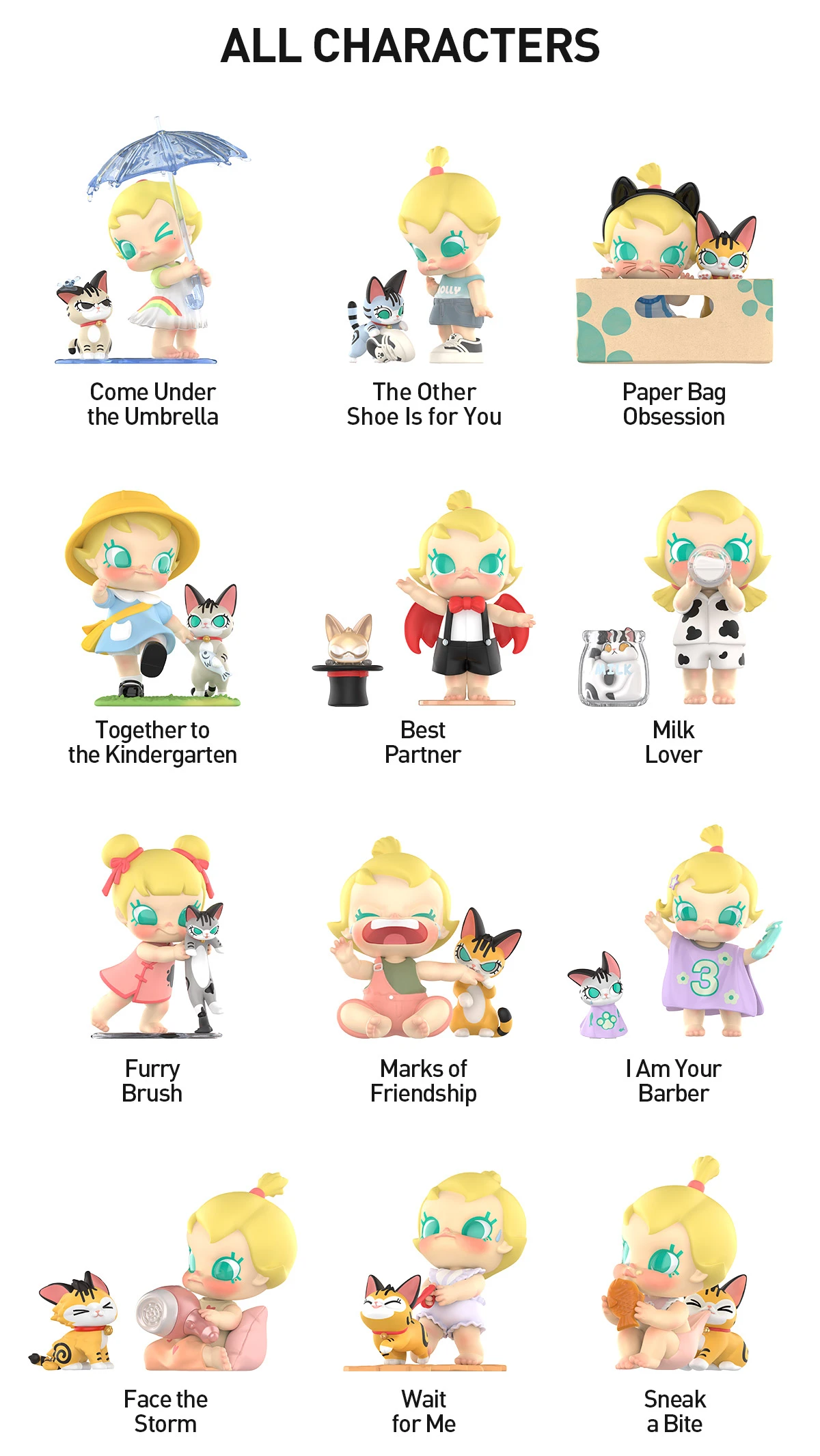 Baby Molly & Baby Tabby Series Figures - Image 12