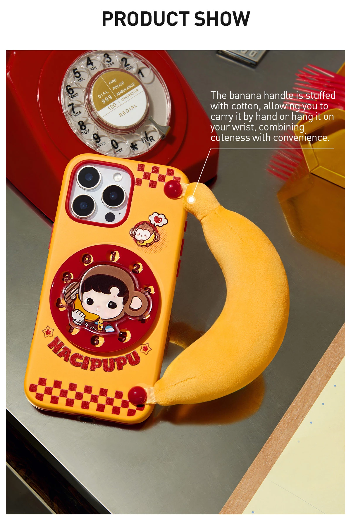 HACIPUPU Rolling Time Machine Series-Phone Case - Image 8