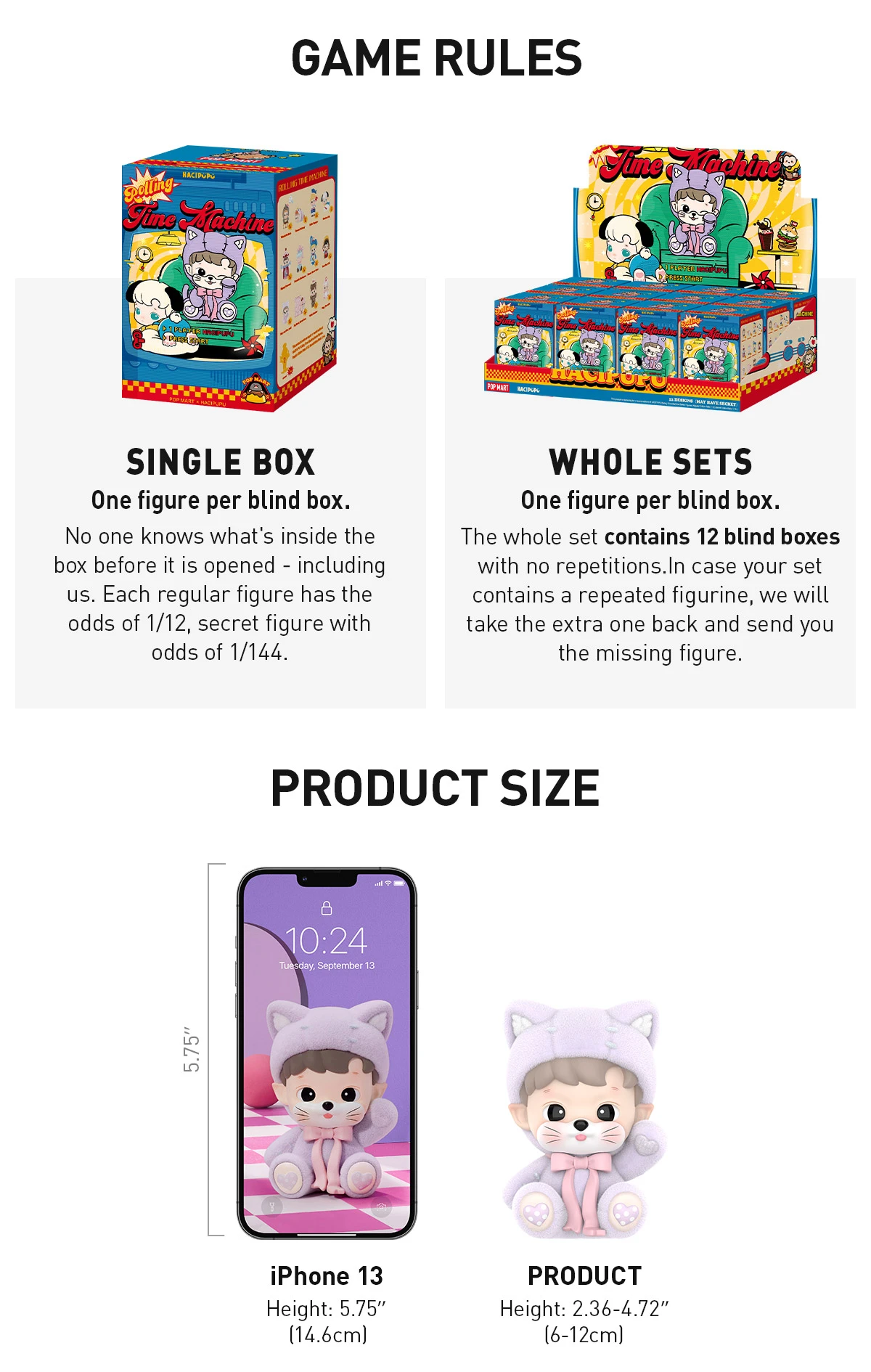 HACIPUPU Rolling Time Machine Series Figures - Image 14