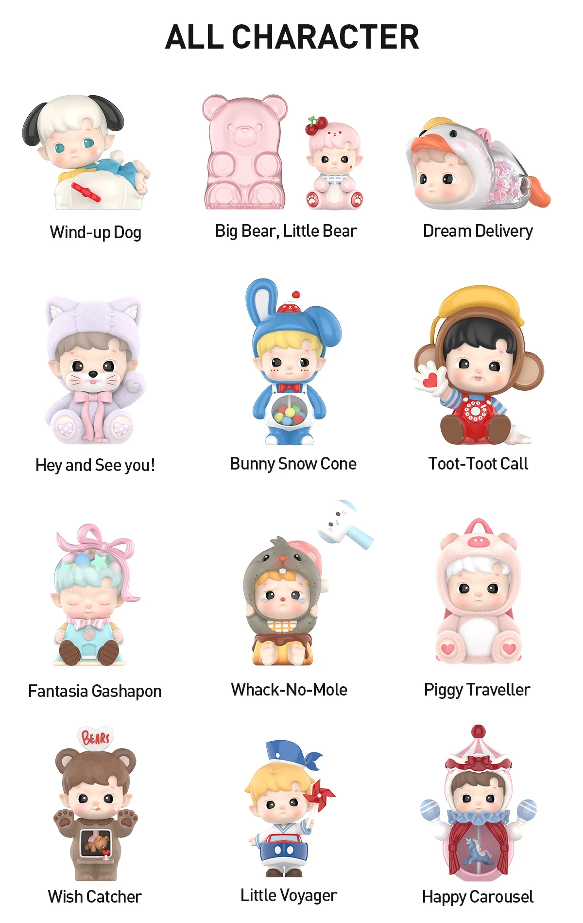 HACIPUPU Rolling Time Machine Series Figures - Image 12