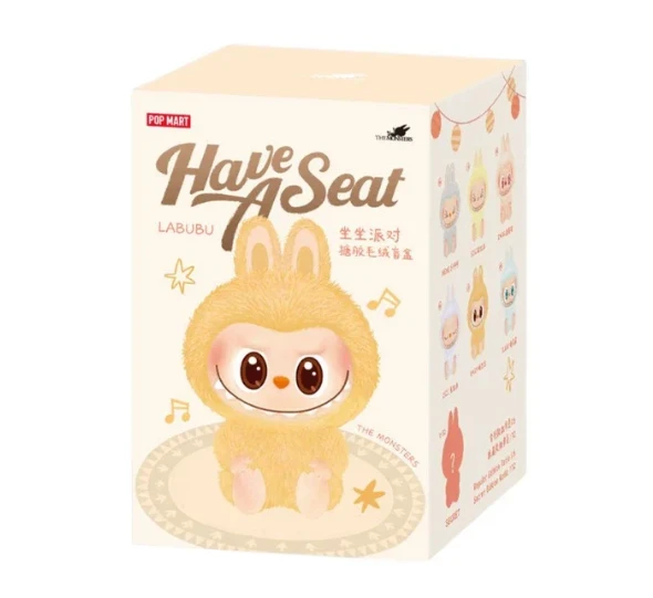Pop Mart Labubu The Monsters Have A Seat Dada Vinyl Plush - Image 3