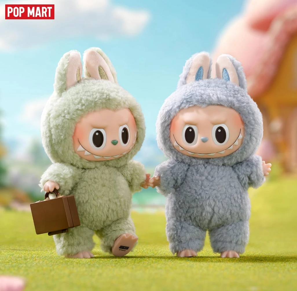 Pop Mart Labubu The Monsters Tasty Macarons Green Grape Vinyl Plush Pendant - Image 2